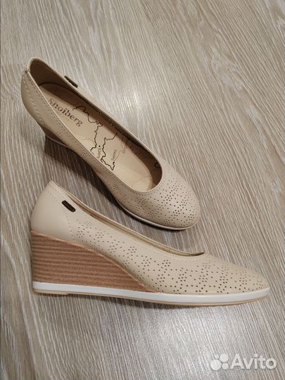 Балетки натуральная кожа 39