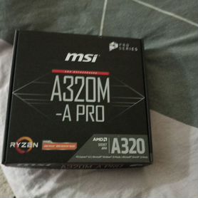 Материнская плата Msi a320m a pro