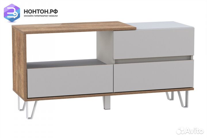 Тв-тумба Гавана 58.07 кейптаун / серый