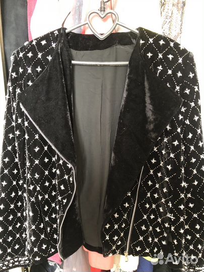 Жакет расшитый бисером