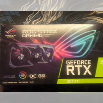 Видеокарта RTX 3070 ti Asus ROG Strix OC 8gb