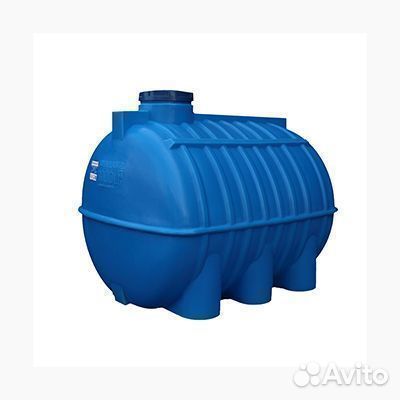 Емкость пластиковая 3 м3 для сыпучих продуктов (го