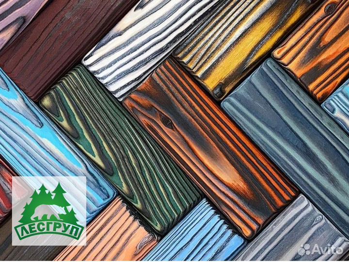 Покраска пиломатериала