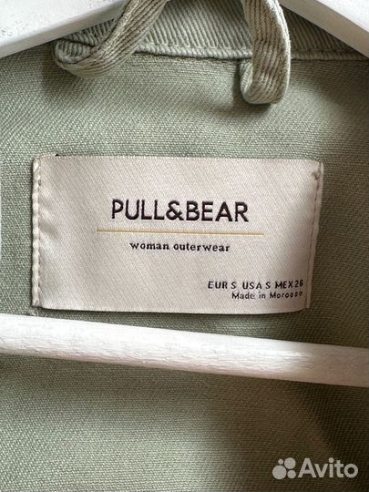 Джинсовая куртка pull bear