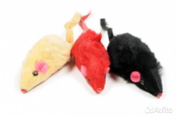 M003NC Мышь 3цветная (3шт)