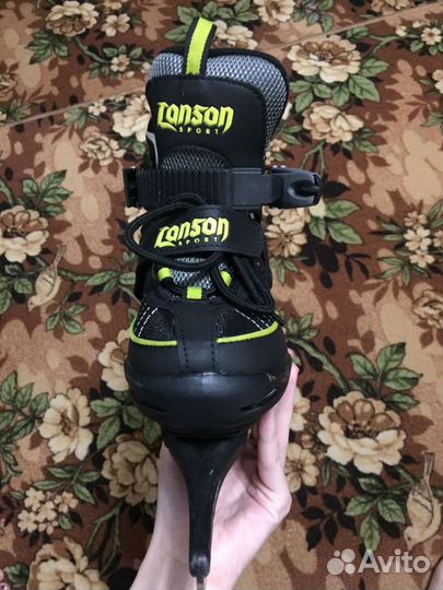 Коньки раздвижные размер с 29 до 33