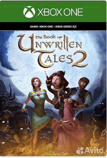 THE book OF unwritten tales 2 xbox ONE XS ключ