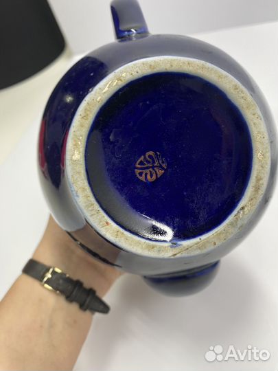 Чайник заварочный СССР кобальт