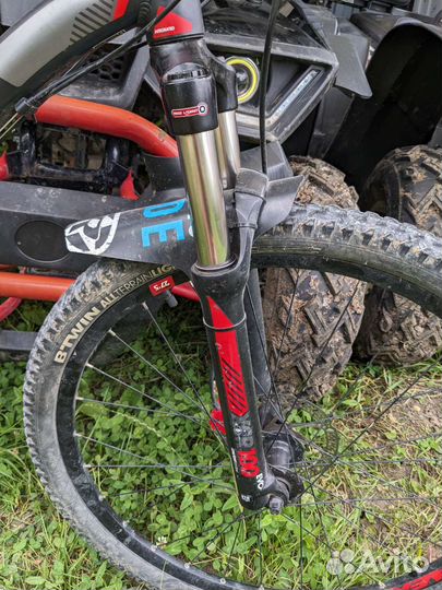 Вилка 27.5 SR Suntour XCR ход 100мм