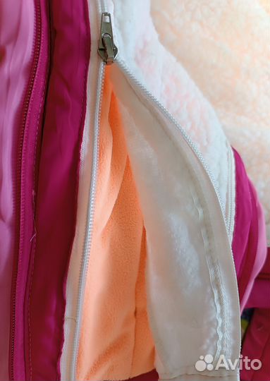 Зимний комбинезон для девочки 86 размер