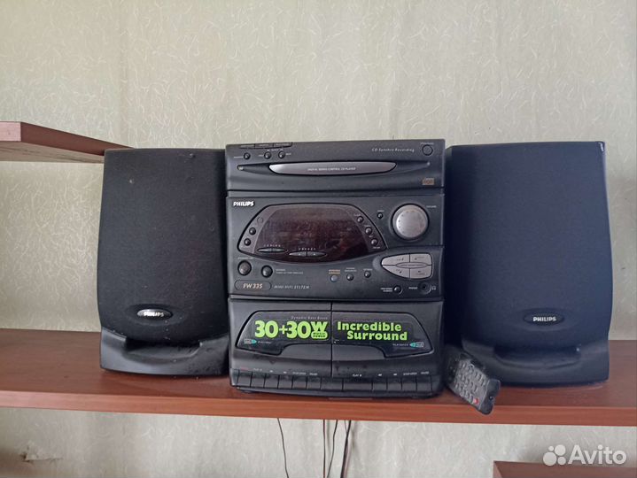 Музыкальный центр philips бу