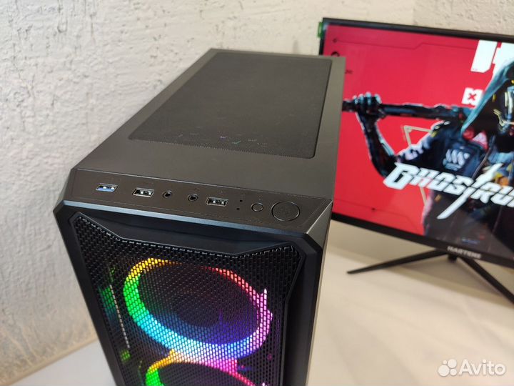 Игровой пк ryzen 5 3600 / 3060 ti / 16gb ddr4