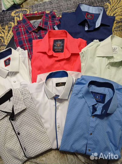 Школьные рубашки, р 164