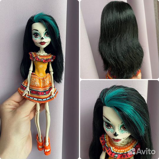 Кукла монстер хай Скелета Калаверас