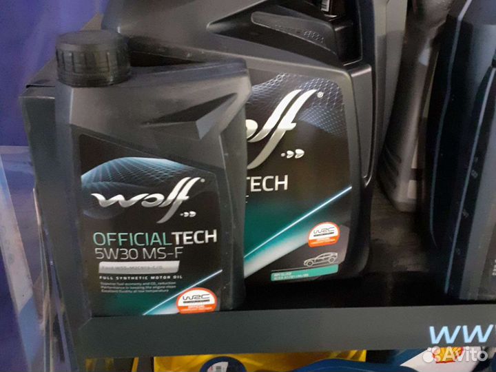 Масло моторное Wolf 5W30 MS-F