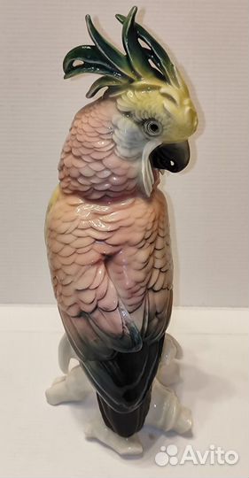 Фарфоровая статуэтка «Papagei Kakadu» Karl Ens Гер