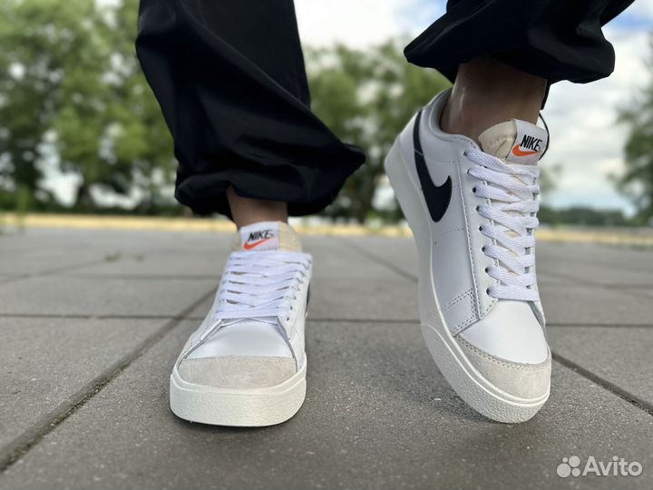 Кроссовки Nike Blazer Low '77 Vintage White Black