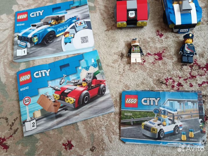 Lego City 60242 и 30352