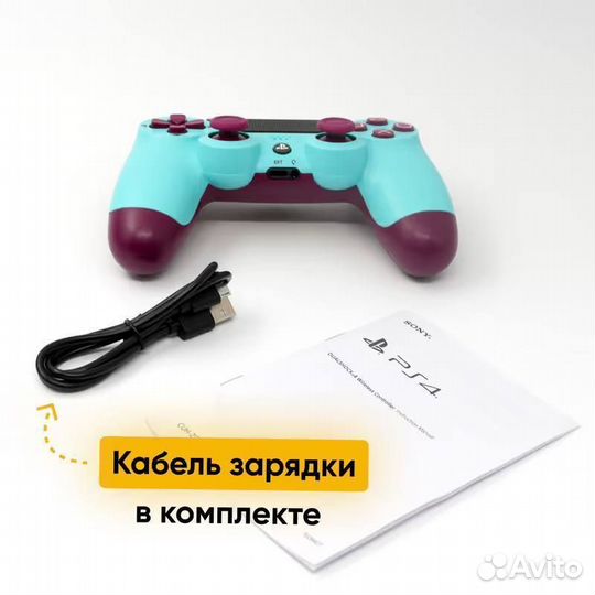 Джойстик/геймпад ps4 + кабель зарядки