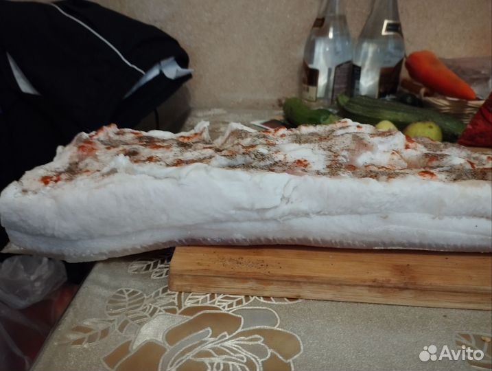 Сало соленое домашнее