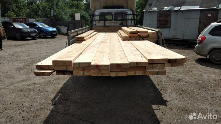 Доска обрезная 150х50х4000