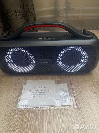 Портативная колонка digma