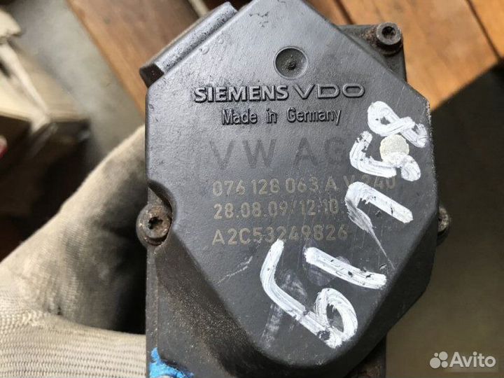 Дроссельная заслонка Volkswagen