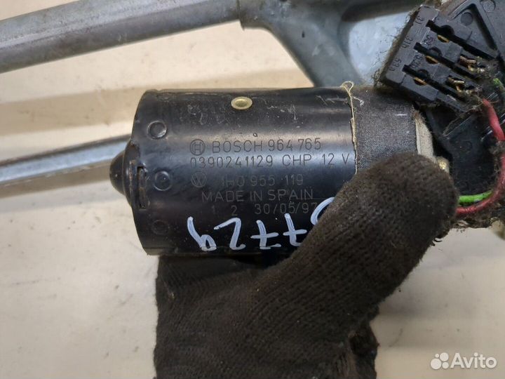 Механизм стеклоочистителя Volkswagen Polo, 1997