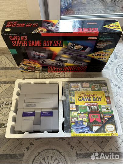 Super nintendo game boy set