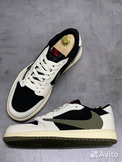 Nike Air Jordan 1 Retro Low Travis Scott Olive