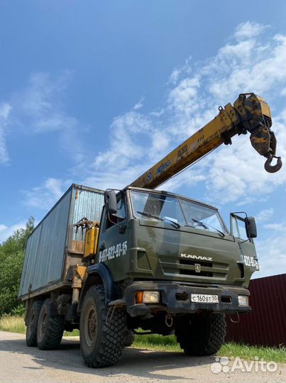 Аренда и услуги манипулятора-вездехода, стрела 7 т, 14 м, борт 11 т, 6.7 м