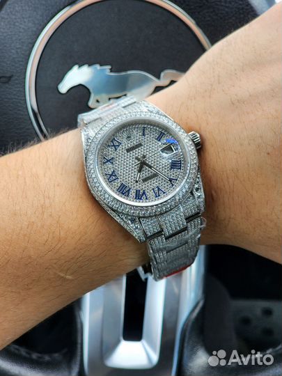 Часы Rolex datejust 41mm diamond