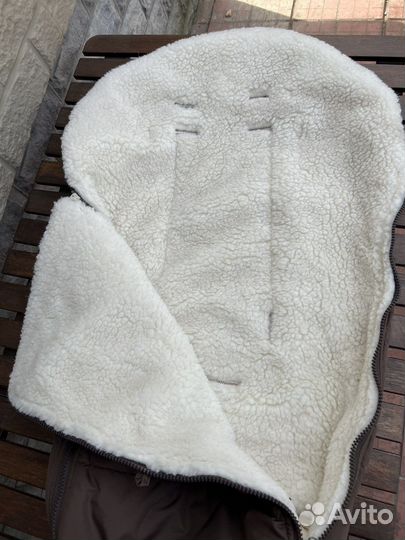 Конверт для ребенка шерстяной