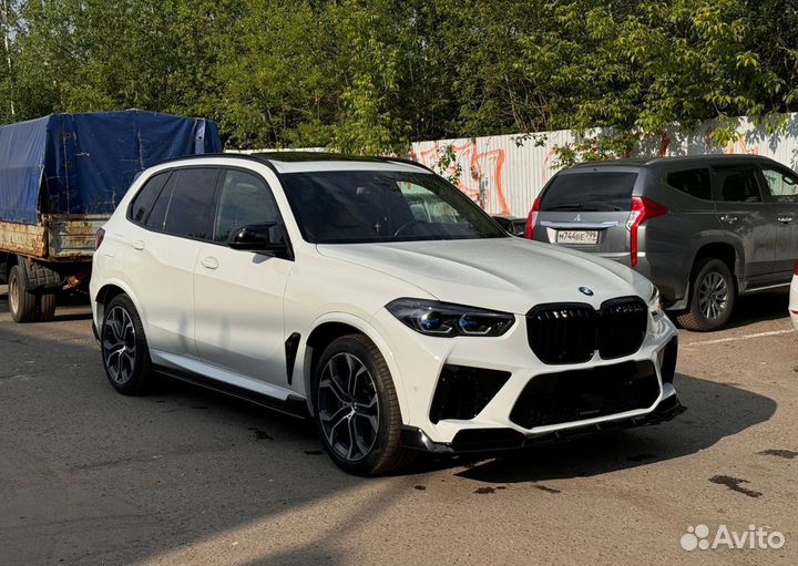 Обвес BMW X5M F95 черный глянец