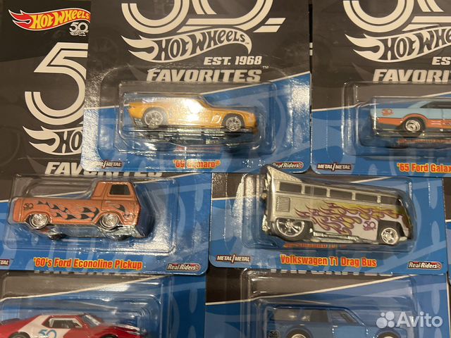 Hotwheels Favorites Set 2018