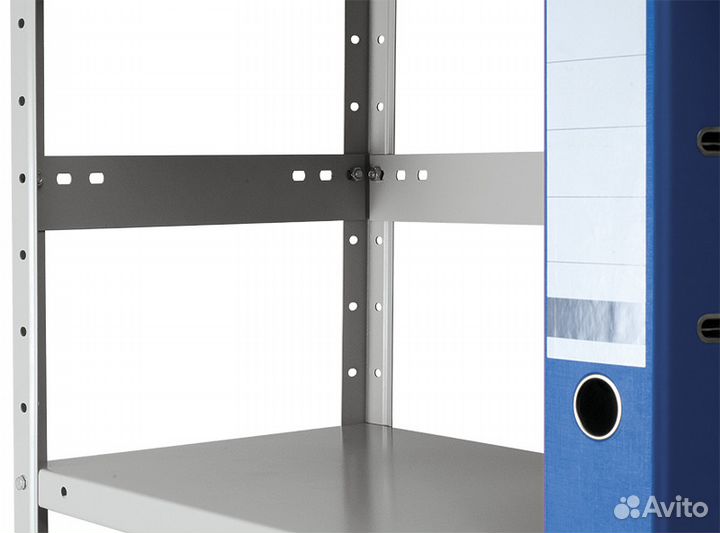 Полочные металлические стеллажи 100-125кг на полку