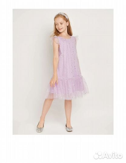 Нарядное платье для девочки 134