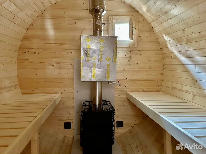Баня бочка 6 метров