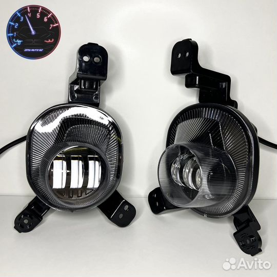Светодиодные LED птф KIA RIO 4 в дхо 50W Sal-Man