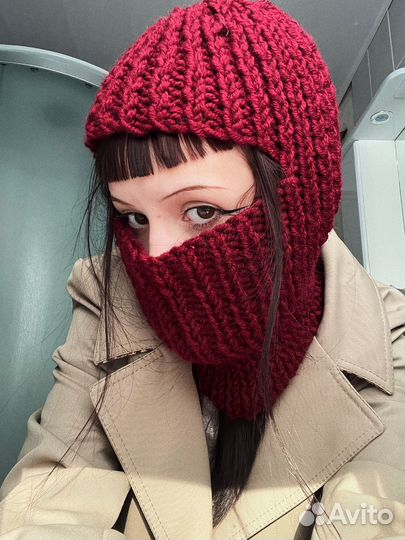 Вязанная балаклава