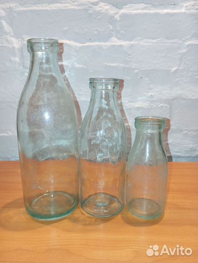 Молочные бутылки СССР