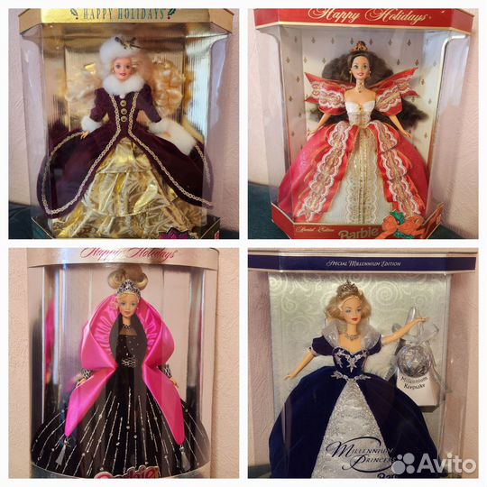 Barbie Holidays с 1990 по 2000