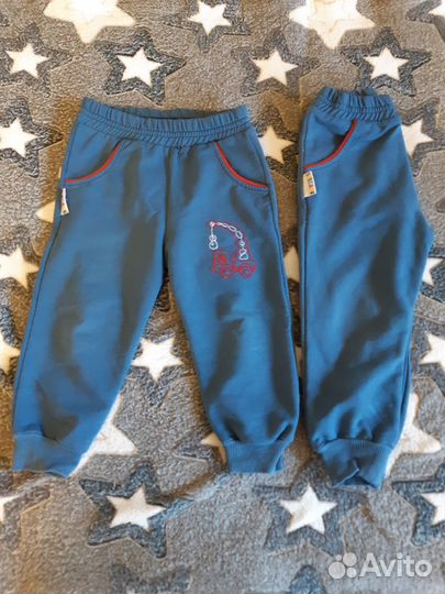 Спортивки и леггинсы для близняшек 92