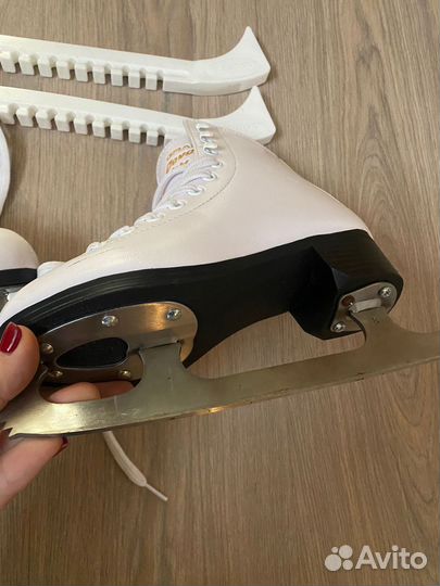 Коньки фигурные graf davos gold, 32