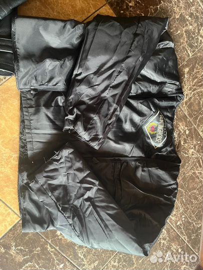 Кожаная куртка мужская с подкладом овчина