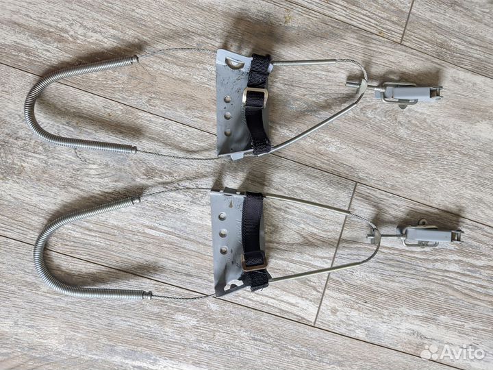 Крепления лыжные тросиковые