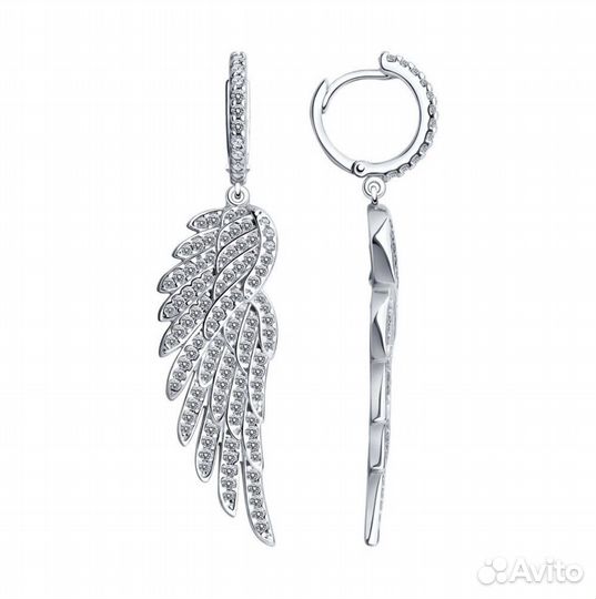 Продам серьги серебро 925