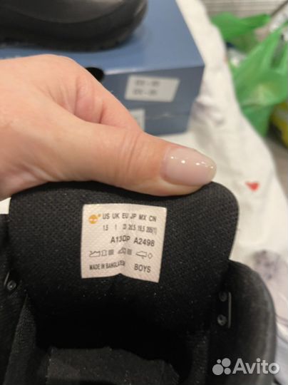 Ботинки timberland детские