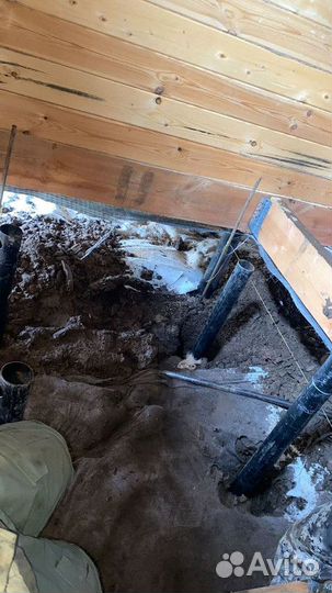 Винтовые сваи с монтажом