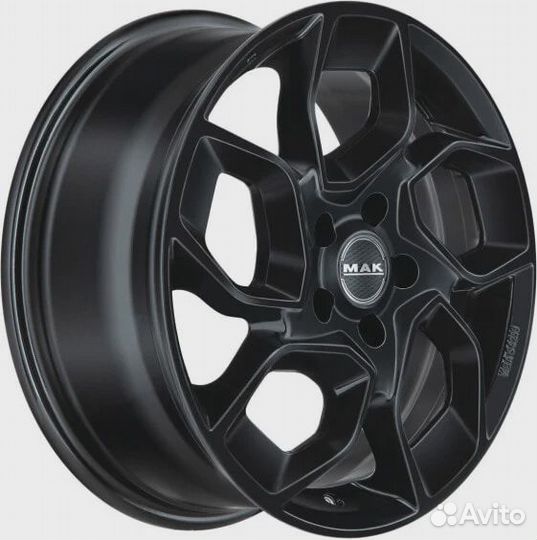 R16 5x160 6,5J ET60 D65,1 MAK Express 3 Gloss Bla